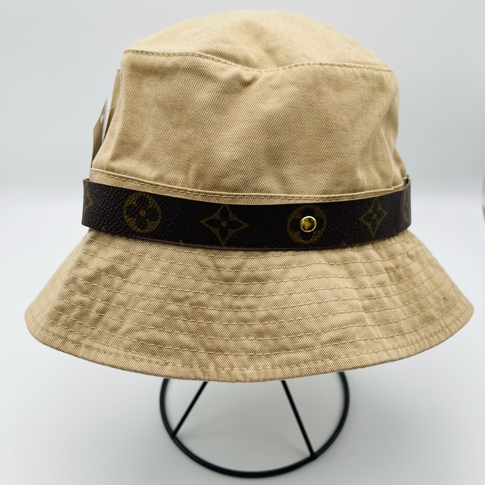 Upcycled luxury bucket hat